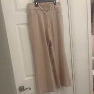 Rafaella Women's Wide Leg Pants in Tan